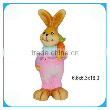 Ceramic easter rabbit figurines/ornament