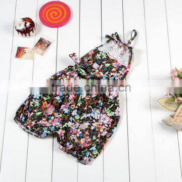 Summer Baby Girls Romper Girls Cute Lace Jumpsuit Costume Wholesale Children Wear