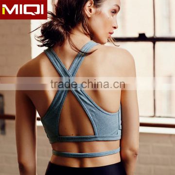 Most Popular Female Supple Active wear wholesale yoga bra Custom Logo ladies sexy bra