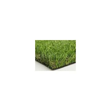 Olive Green Polyethylene Commercial Artificial Grass For Landscaping / Park 40mm Dtex12000