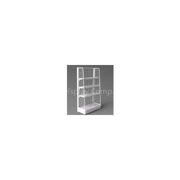 Nail Polish Wall Mounted Wire Display Rack , Retail Store Fixture