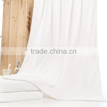 Wholesale Cotton Plain White Hotel Bath Towel 70X140Cm from China Manufacture