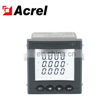 Acrel AMC72L-AI3 electricity meters 3 phase current meter with high quality