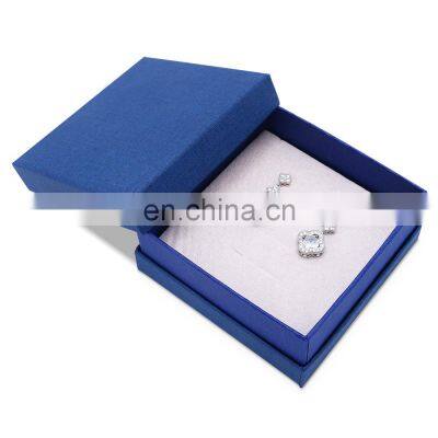 Luxury custom logo paper necklace jewelry bracelet packaging earring jewelry gift box