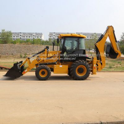 2022 NEW Hot selling   Brand New Backhoe Loader Mini Tractor With Front End Loader And Backhoe