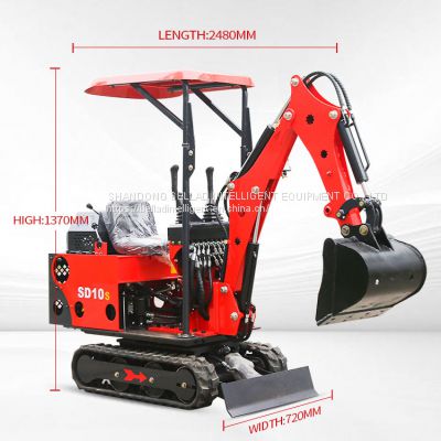 Chinese cheap hydraulic excavator small excavator with rubber track for sale