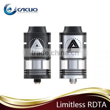 Large stock! Hot selling IJOY limitless RDTA atomizer 4ml top airflow control RDTA limitelss with side filling