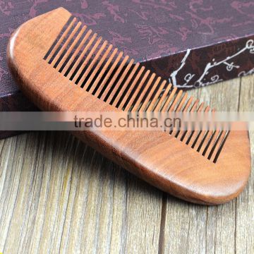 High Quality 100% Natural Sandalwood Comb, Wood Comb