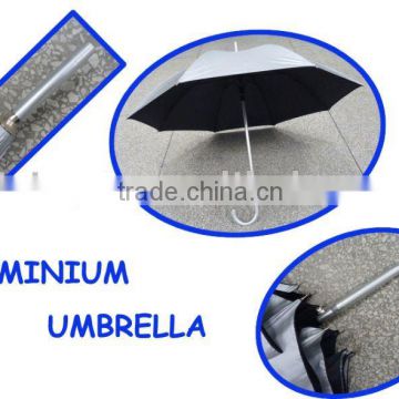 Aluminium straight umbrella