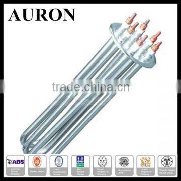 AURON high quality electric tube defrost heater/hot selling electric heaters with silicone israel/freezer defrost heater tube