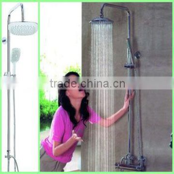 cixi ningbo popular hot selling bath shower set with double head