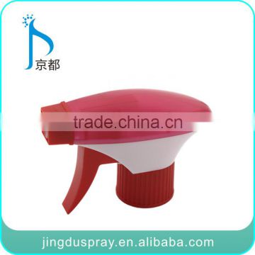 China Transparent red/ white trigger sprayer JD-101I 28/410