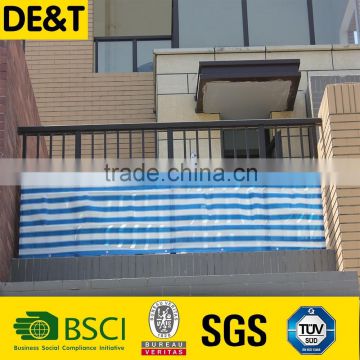 DE&T balcony shield, balcony sunshade, modern railings for balcony