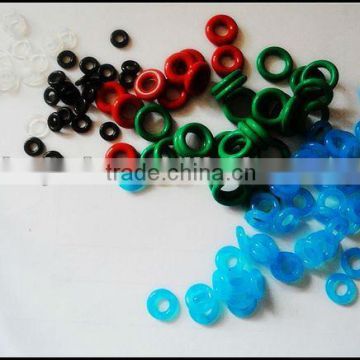 colored rubber band o-rings