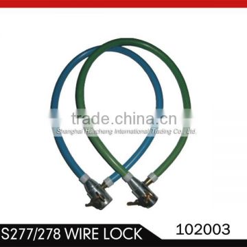 bicycle wire lock