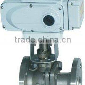 Electrical ball valve-hard sealing