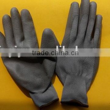 pu palm or top coated antistatic glove /PU coated gloves