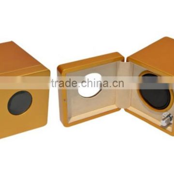 Customized rotor wooden watch winder for 1 watch