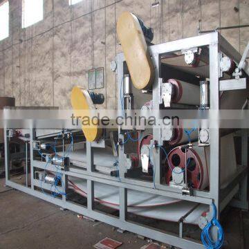 Paper mill machine sludge dewatering equipment for mini toilet paper making