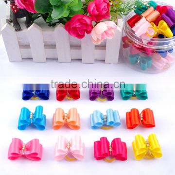Multi Color Handmade Grooming Bows Wholesale Dog Hair Bows