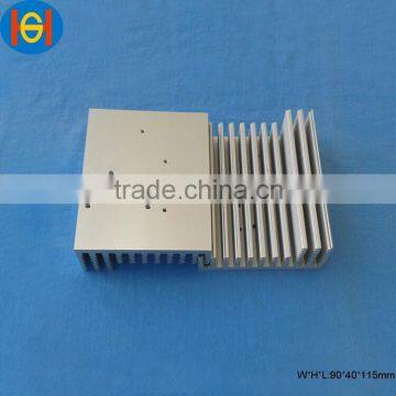 CNC machining extrusion aluminum inverter heat sink                        
                                                Quality Choice