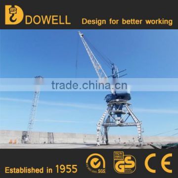 Shipping building shipyards portal crane jib crane