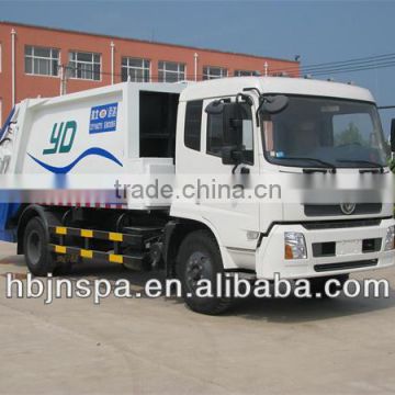 large-capacity dongfeng 15cbm compressed garbage truck for sale