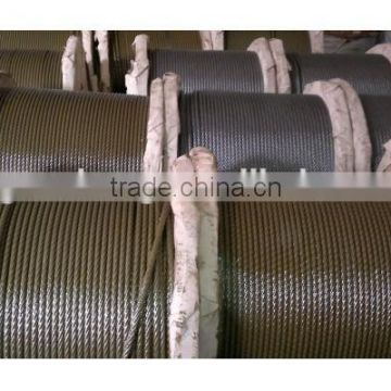 Petrochemical Industry AISI 304 316 stainless steel wire rope for sale