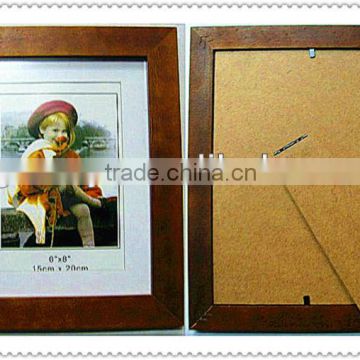 wooden digital photo frame