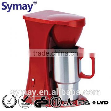 Single Serve Coffee Maker with Light Indicator and CE/GS/ETL/UL Marks