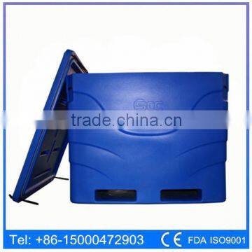 1000L FDA approved Fish box PU insulated, Insulated plastic bin for fish