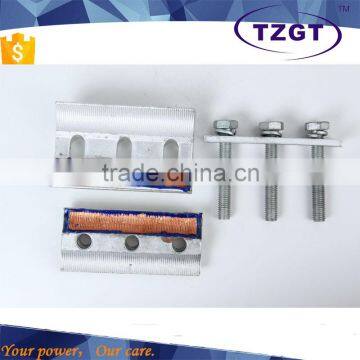 Tooth type parallel groove connectors