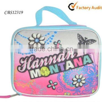 2015 Flower Printing lunch bags for girls