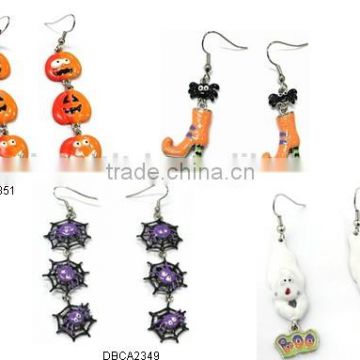Fashion metal Halloween series drop earrings jewelry set ,Customized Colors or LOGO and OEM design accept