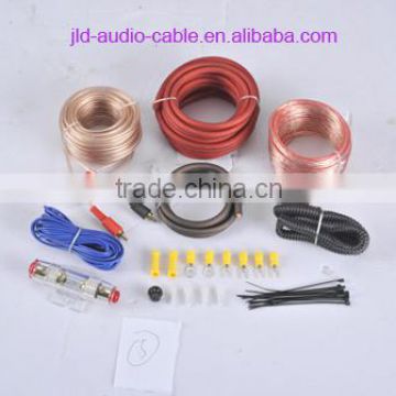 Made in China 10GA amp wiring kit cheap price car audio wiring kit