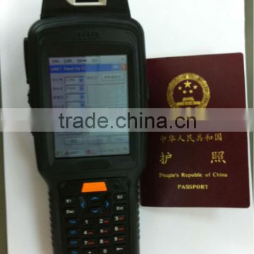 Andriod Handheld Computer with MRZ OCR Scanner support Passport Reader
