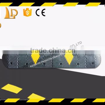 Traffic safety synthetic rubber garage speed bump