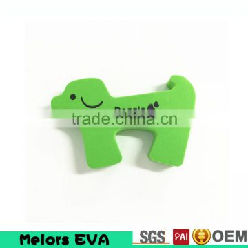 Melors colorful carton EVA knocker/EVA Door Stopper,Animal Door Stop/automatic kids finger guards manufacturer