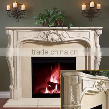 Sandstone Indoor Fireplace