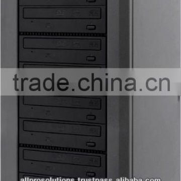 M255-10 Manual CD DVD Duplicator Copier w/ 10 drives - Daisy-Chain Expandable up to 255 Towers
