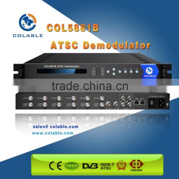 FTA QPSK Demodulator, DVB-C/S/S2/T/T2 /ATSC-T/ISDB-T Demodulation COL5881B