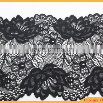pretty lotus flower french lace trimming