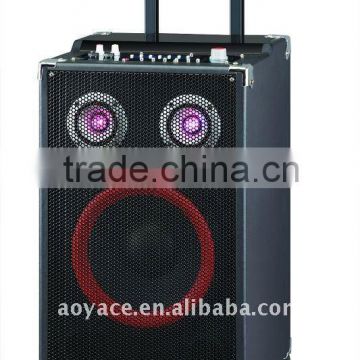 professional rechargeable speaker with trolley