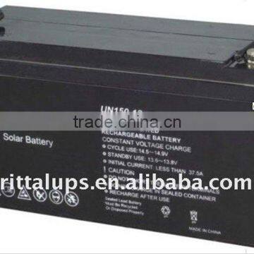 rechargeable lead acid battery use for solar system 12v 20ah 50ah 100ah 150ah 200ah