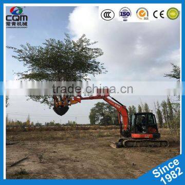 tree spade or tree transplanter machine for many kinds of excavator