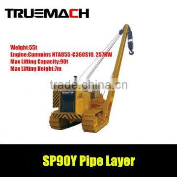 Shantui SP90Y Pipe Layer With 90t lifting capacity
