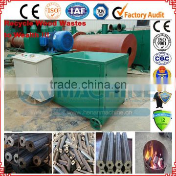 high quality wood chips briquette extruder machine at reasonable price