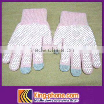 2016 new products Smart phone 3 finger glove, touch gloves,touch glove phone