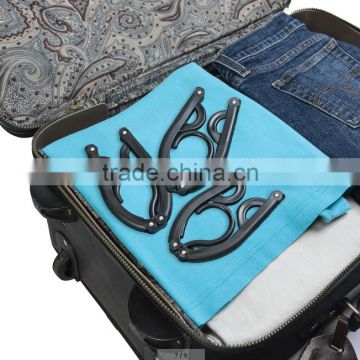 PP Folding packable travel hanger space save