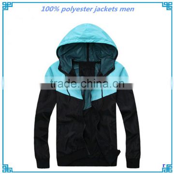 100% polyester jackets men